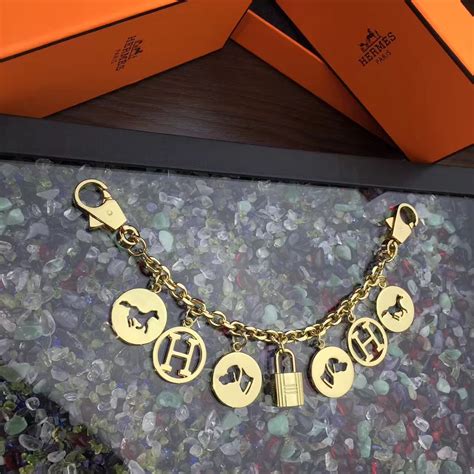 hermes charm bag chain|who makes hermes ribbon.